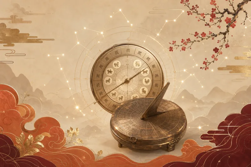Đồng hồ cổ và chòm sao — tìm giờ sinh chính xác