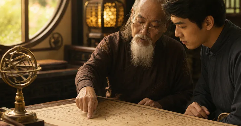 Quy trình sao thái âm tử vi
