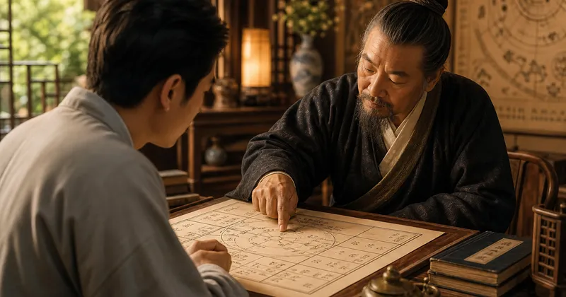 Quy trình sao tử vi đắc địa hãm địa
