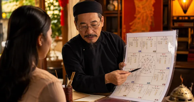 Quy trình tử vi không nhớ giờ sinh