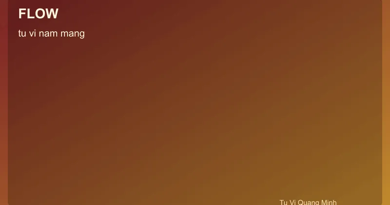 Quy trình tử vi nam mạng