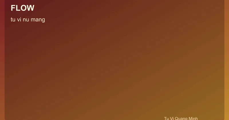 Quy trình tử vi nữ mạng