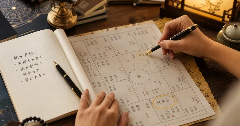 Quy trình tử vi sự nghiệp