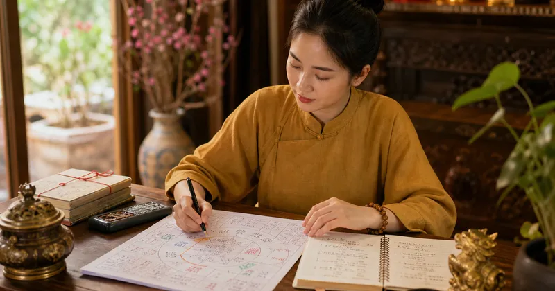 Quy trình tử vi tài lộc