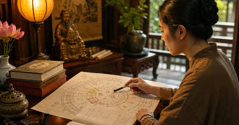 Quy trình tử vi tài vận mạnh yếu