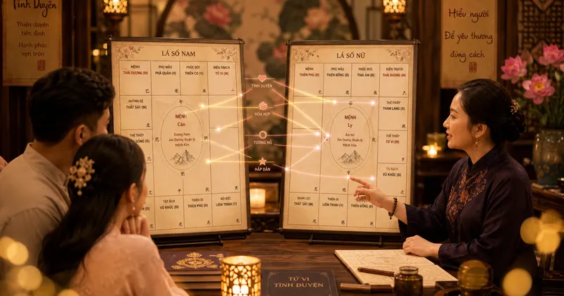 Quy trình tử vi tình duyên