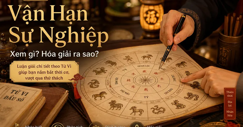 Quy trình vận hạn sự nghiệp tử vi