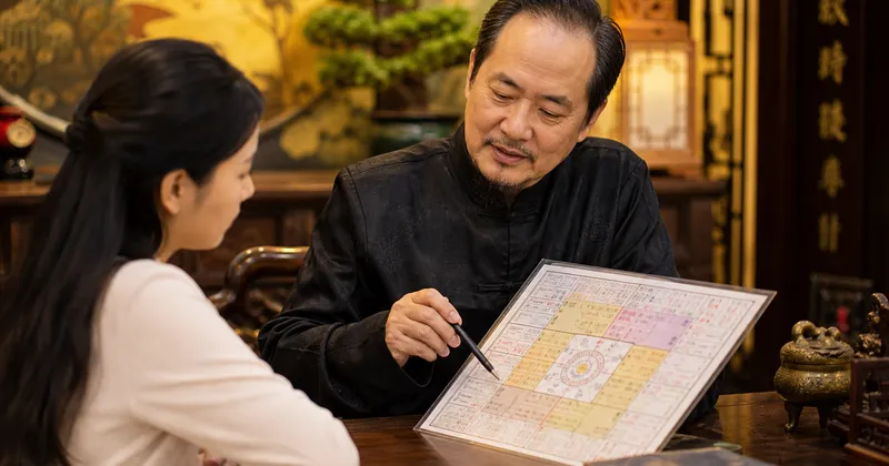 Quy trình xem tử vi tuổi mùi