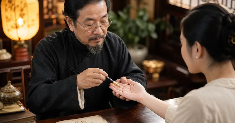 Quy trình xem tướng tay