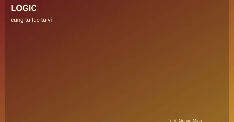 Sơ đồ cung tử tức tử vi