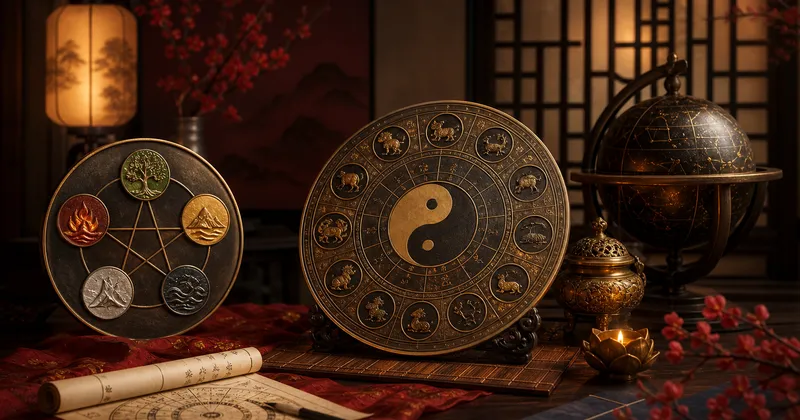 Sơ đồ ngũ hành trong tử vi