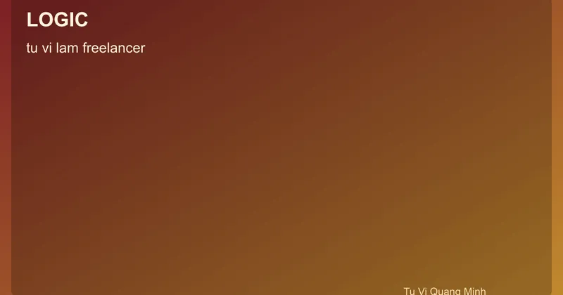 Sơ đồ tử vi làm freelancer