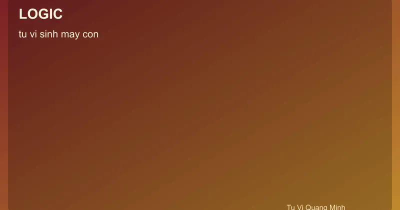 Sơ đồ tử vi sinh mấy con