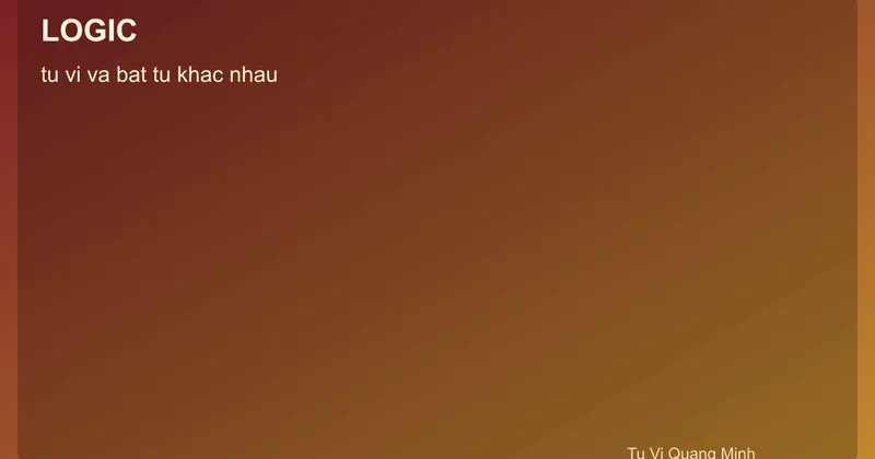 Sơ đồ tử vi và bát tự khác nhau