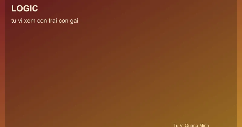 Sơ đồ tử vi xem con trai con gái