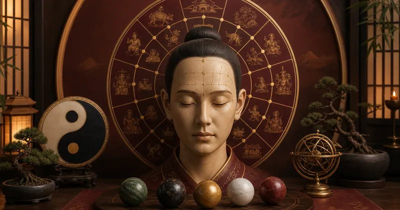 Sơ đồ tướng trán sự nghiệp