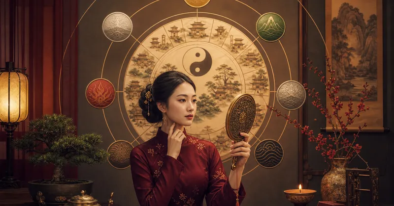 Sơ đồ xem tướng mặt nữ