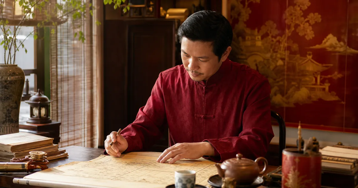 cung quan lộc tử vi — minh họa Tử Vi Quang Minh