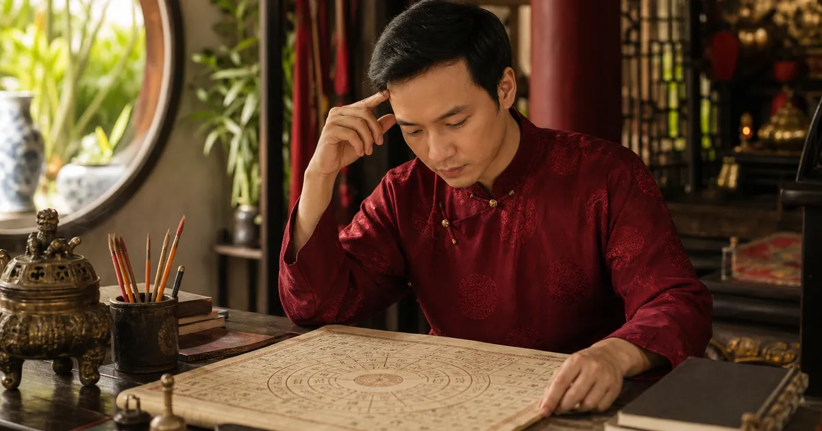 tử vi có chính xác không — minh họa Tử Vi Quang Minh