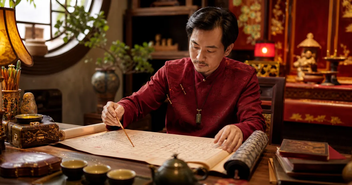 Sơ đồ cung Mệnh và chòm sao liên quan tử vi là gì